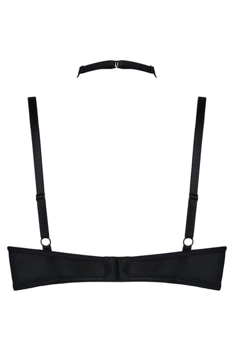 VELOCITY BLACK PLUNGE BALCONY BRA 4