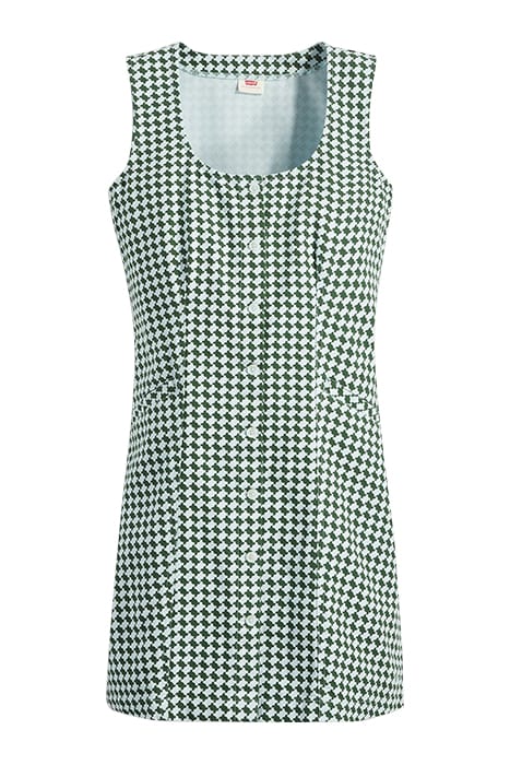 FRANKIE MINI DRESSE GREEN 3