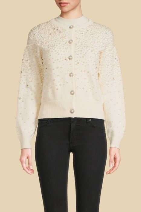 MARCIANO BY GUESS KIM PEARTWIN SET PALE CARDIGAN PEARL 1