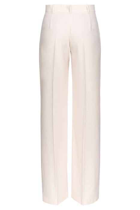 ACONITO PANTALONE TWILL MELANGE LILY WHITE 2