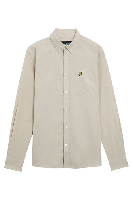 COTTON LINEN BUTTON DOWN SHIRT COVE 4