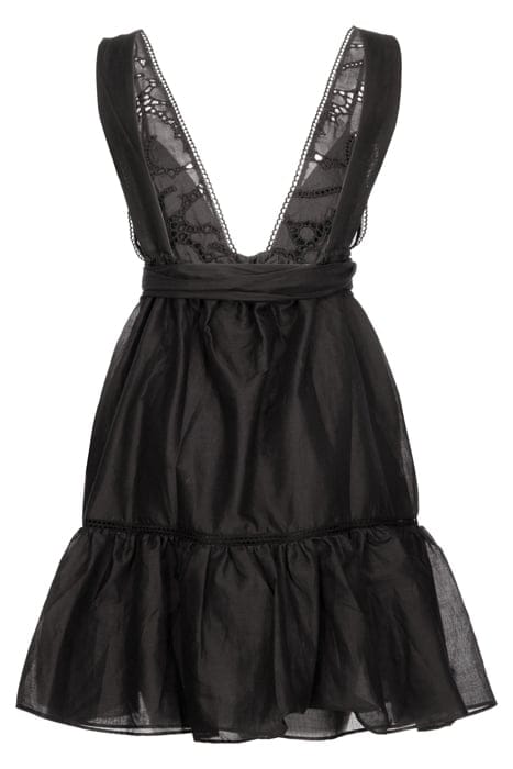 ALLBORG ABITO MUSSOLA RICAMO BLACK 3