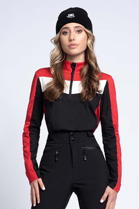 ODETTE SKI PULLY KISSING RED 1