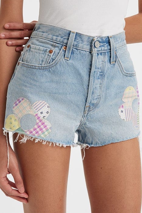 501 SHORT BLUE 7