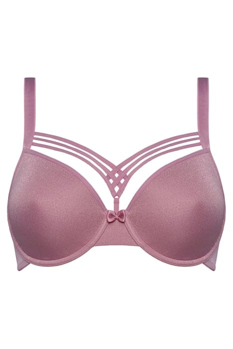 DAME DE PARIS SPARKLING PINK PLUNGE BRA 2