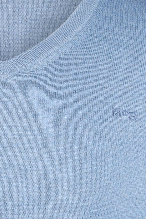 V-NECK SWEATER SKY BLUE 3