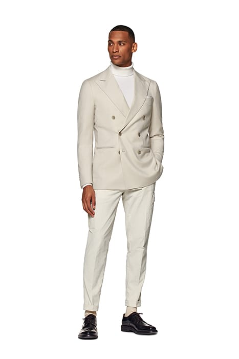 TAILORED FIT HAVANA BLAZER LIGHT BROWN 5