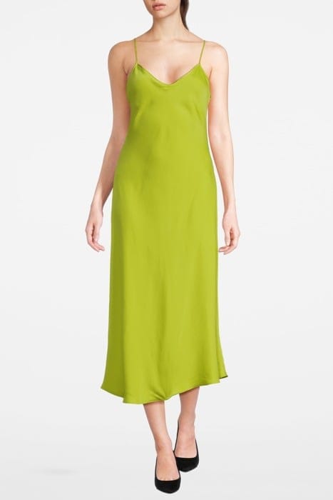 BRYONY DRESS ZEST LIME GREEN 1