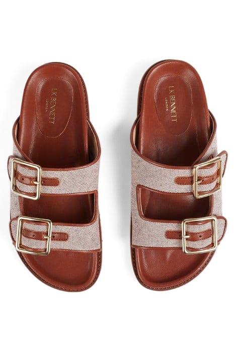 FLS SLIPPERS TAN 3