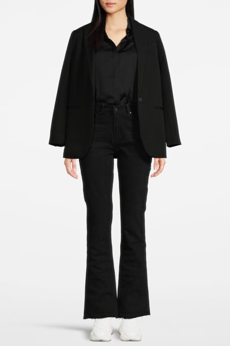 SHIRT WITH SPLIT BARREL CUFF BLACK 2