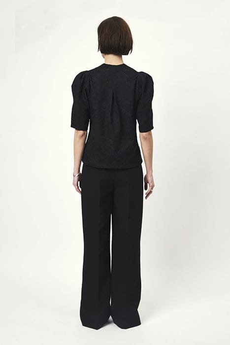 TELIMA EMBROIDERED TOP RAVEN 2