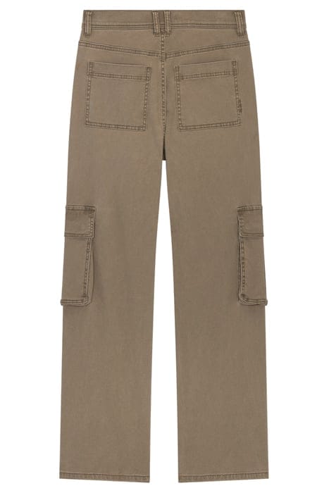 RELAXED CARGO PANT DUSKY GREEN 3
