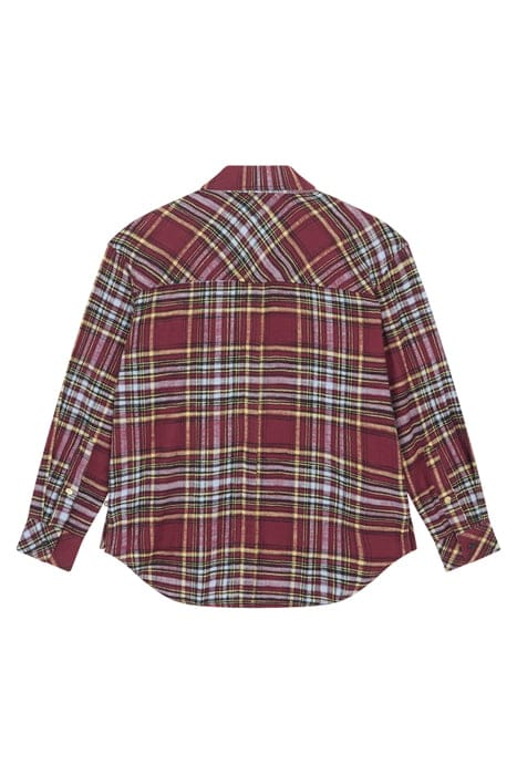 OVERSIZED SHIRT BURGUNDY 3