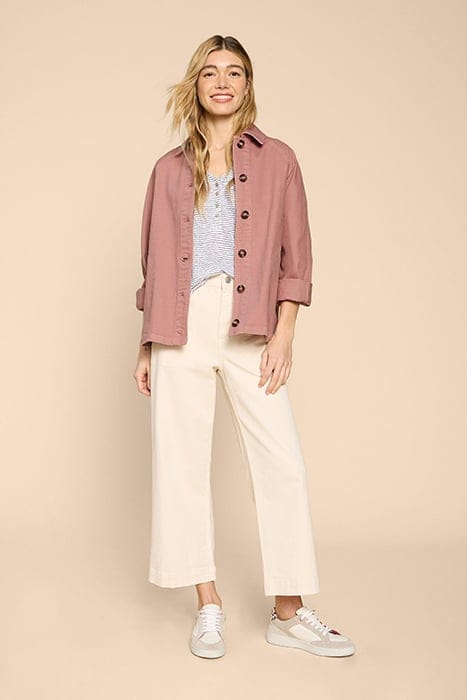 EDEN DENIM JACKET MID PINK 1