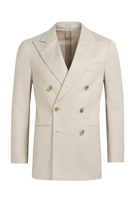 TAILORED FIT HAVANA BLAZER LIGHT BROWN 4