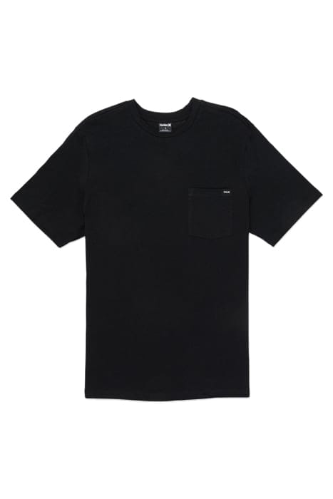 H2O DRI SLUB PKT SHORT SLEEVE BLACK 3