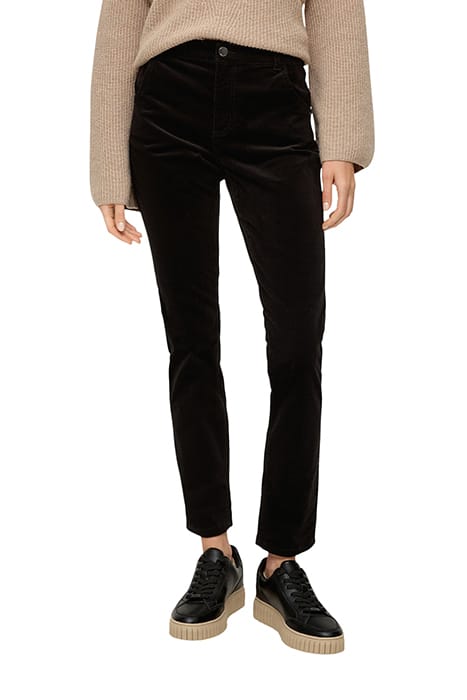 S.OLIVER PANTS BLACK 1