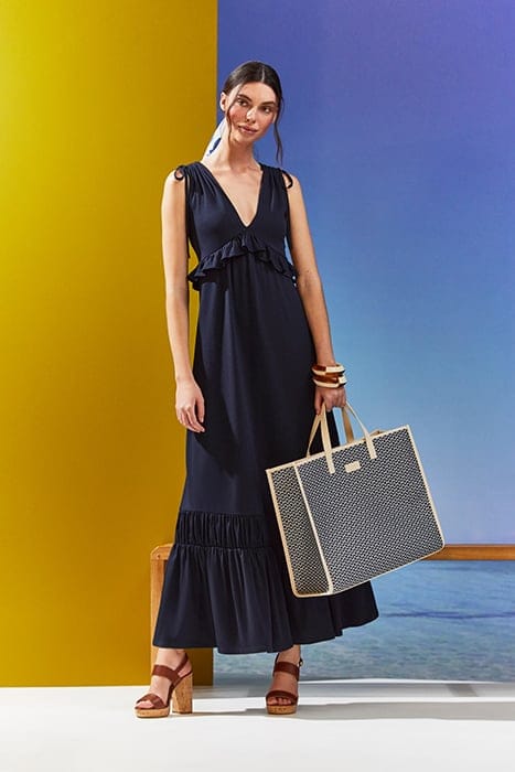 DR AMELIA - TIERED MAXI D MIDNIGHT 5