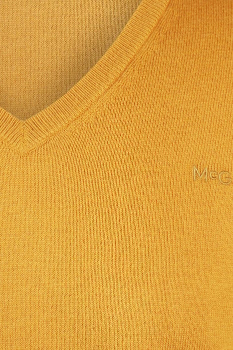 V-NECK SWEATER AUTUMN YELLOW 3