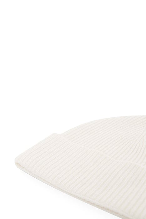 ASPEN MERINO-CASHMERE BEANIE OFF WHITE 2