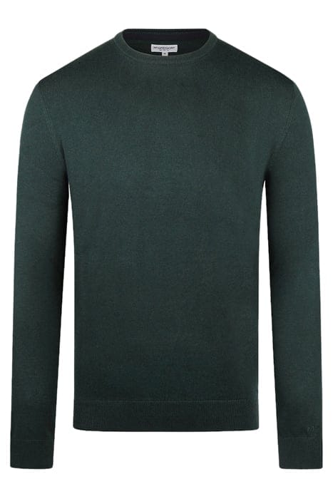 C-NECK SWEATER PINE GREEN 1