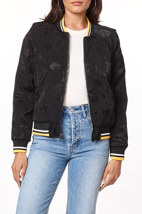 PRINTED BOMBER TWEED PLAID 1