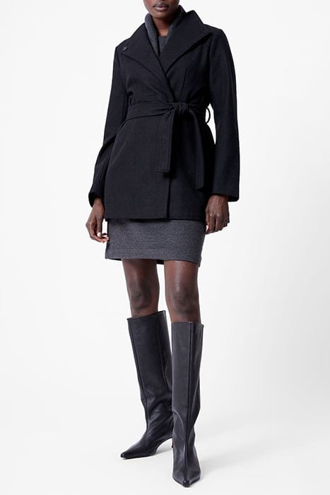 BELTED WRAP M W BLACK 2