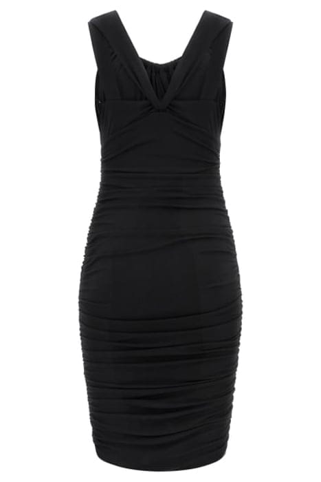 MARCIANO BY GUESS MARA GATHERED DRESS JET BLACK 6