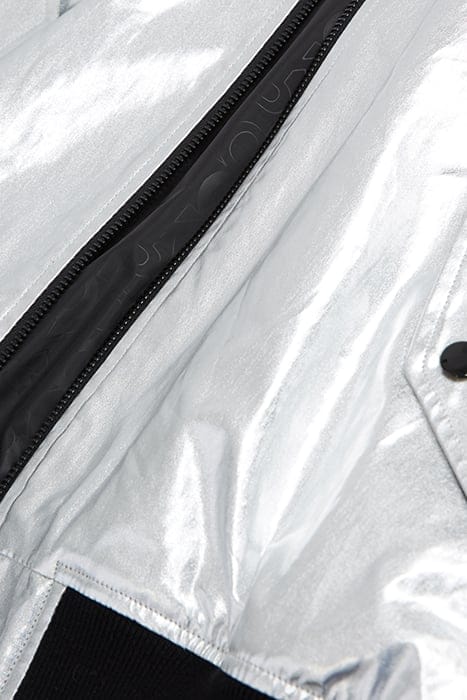 BLOUSON BI COLOR SILVER & GOLD SILVER / GOLD 2