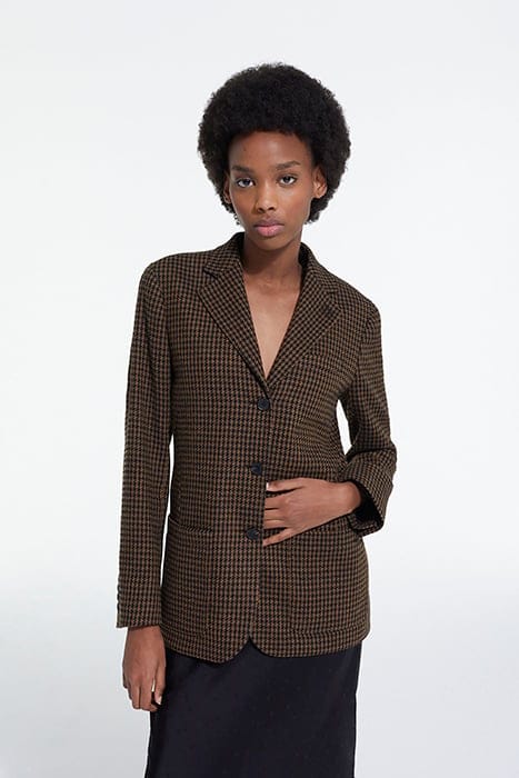 VESTE SEULE MOLLE SIMPLE BLACK BROWN 1