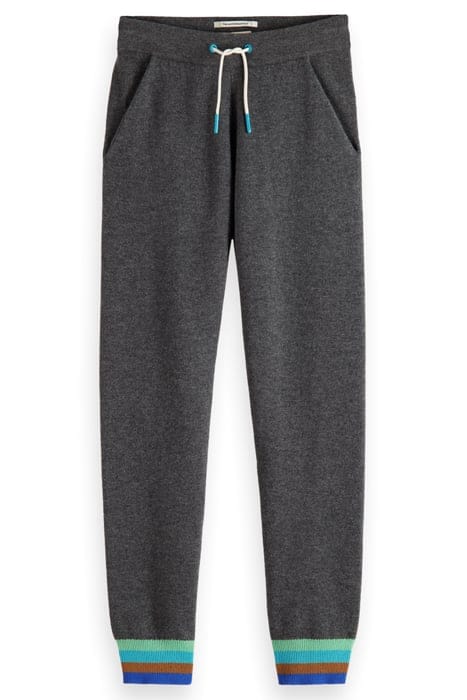 BOYS KNITTED SWEATPANTS CONTAINS ORGANIC COTTON ANTRA MELANG 4