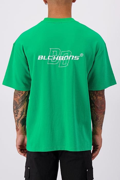 INITIALS TEE GREEN 2