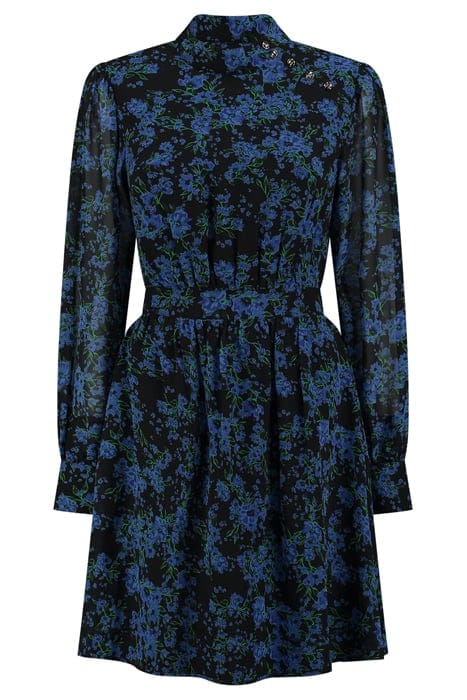 REMI DRESS CAMELIA FLOWER BLUE 2