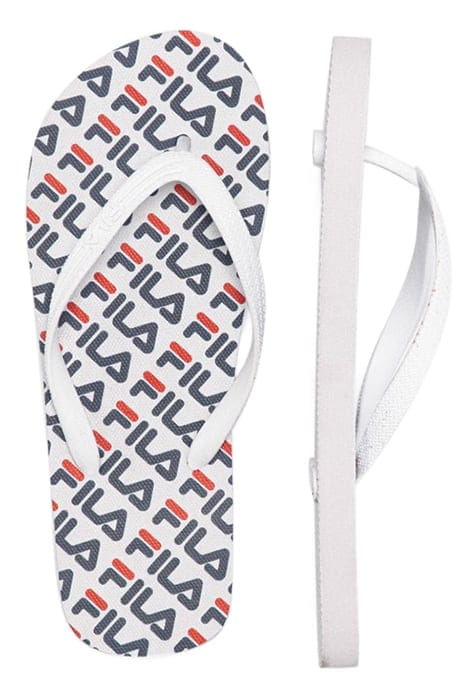 TROY LOGO SLIPPER WMN WHITE 5