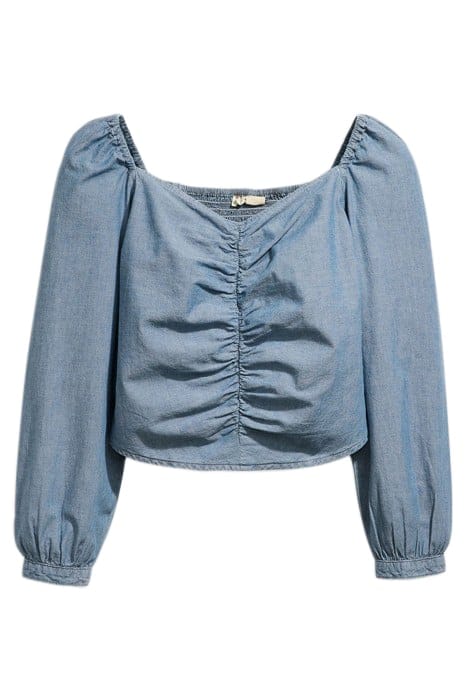 LIVIE BLOUSE BLUE 3
