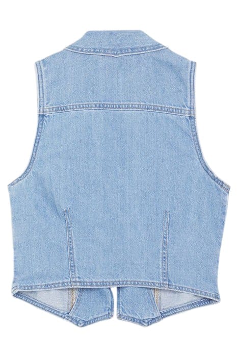 LILOU TANK TOP BLUE 4