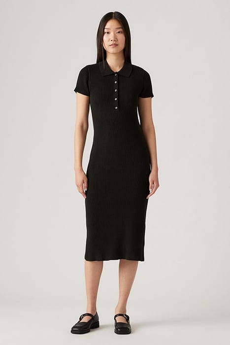 BLOSSOM MINI DRESS BLACK 1