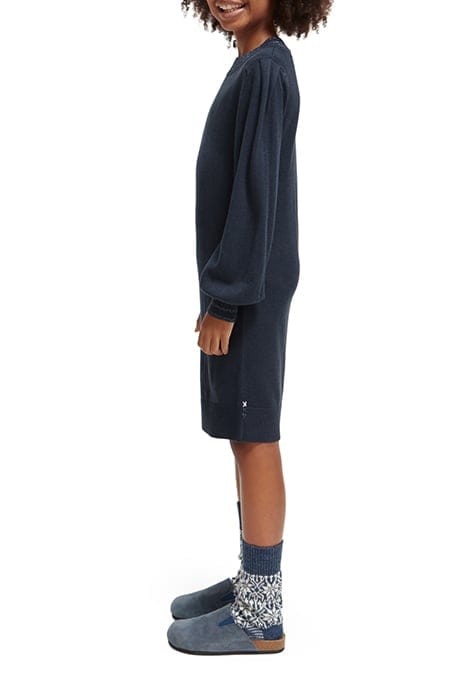GIRLS FITTED KNIT DRESS NIGHT 6
