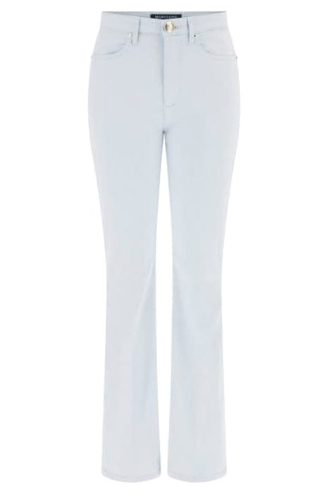MARCIANO BY GUESS NEW KAYLA DENIM FLARED HELIUM 4