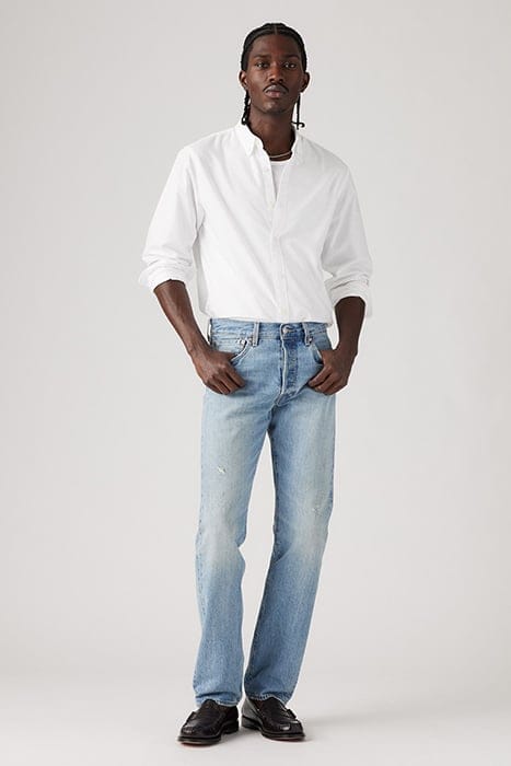 501 STRAIGHT JEANS BLUE 5
