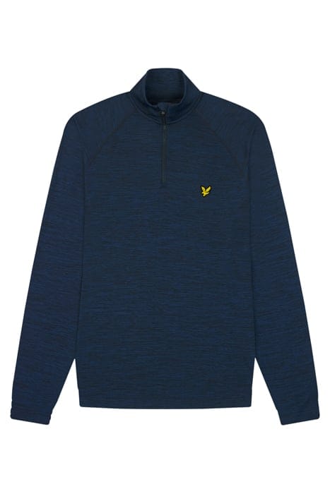 SEAMLESS GOLF MIDLAYER DARK NAVY MARL 3