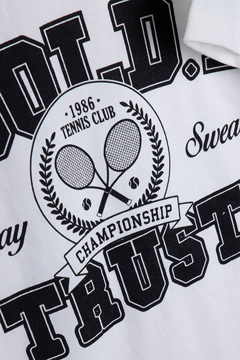 UNISEX THE TENNIS TEEWHITE 3