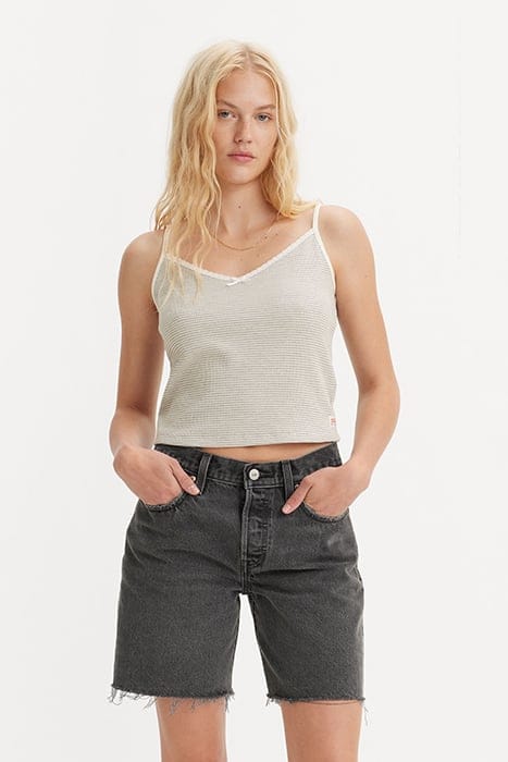 DRY TANK TOP ECRU 3