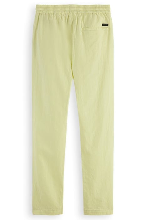 WARREN - COTTON/LINEN JOGGER DAHLIA 2