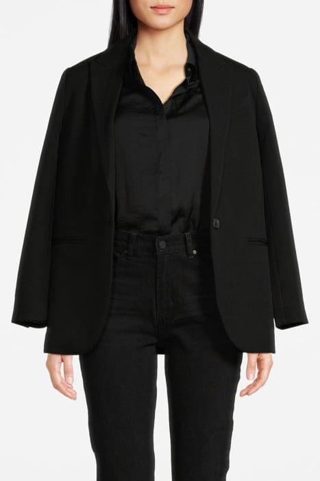 SNGL BREASTED BOYFRIEND BLAZER BLACK 2