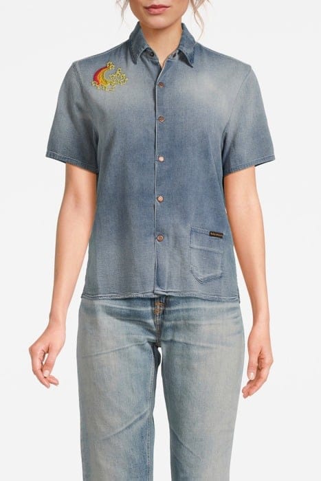 ANNA SHORT SLEEVE STARS EMBO 1