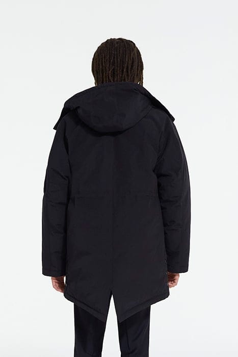 PARKA MI-LONGUE MULTIPOCHE BLACK 2