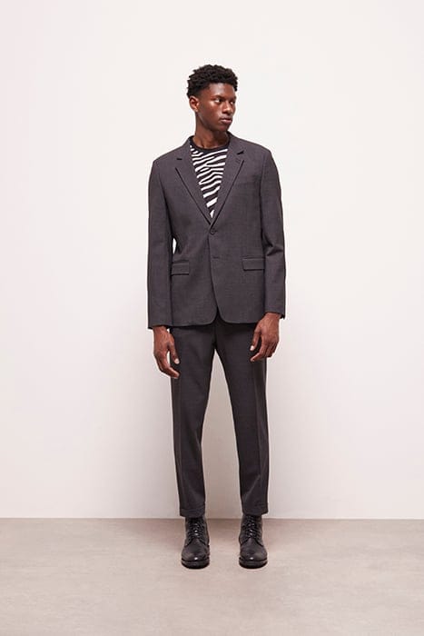 VESTE DE COSTUME FIT BLACK GREY 2