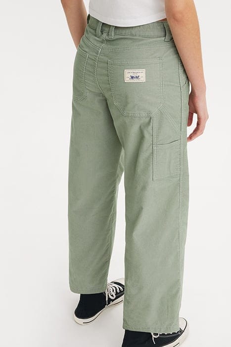 LTWT WIDE-LEG & FLARED JEANS PANT GREEN 3
