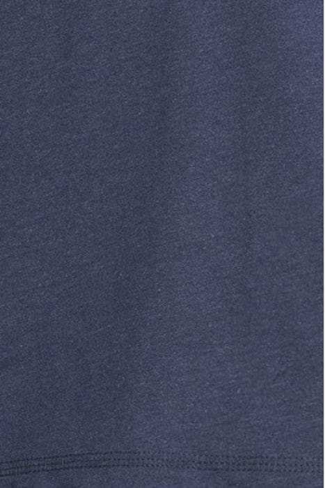 LIAMSI FRONT PRINT TEE+ DUKE BLUE MELANGE 5